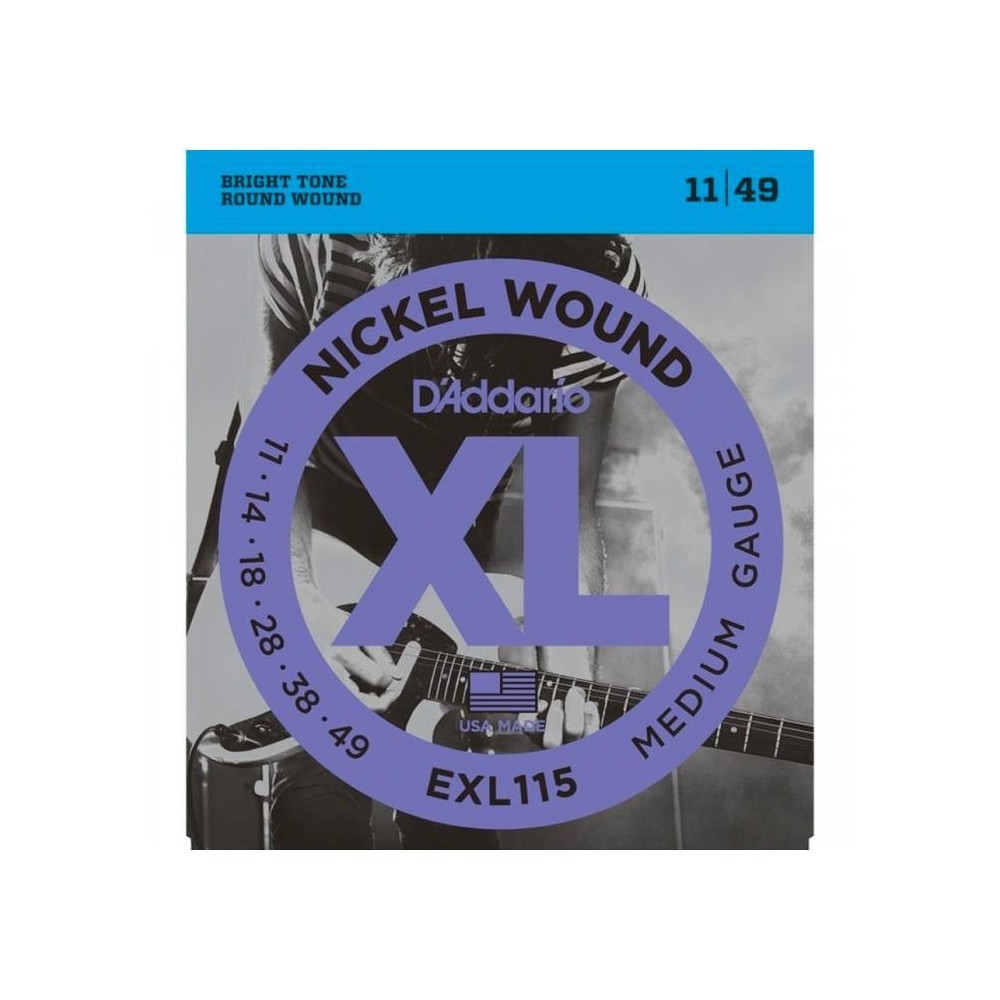 DAddario EXL115 (11-49) XL Nickel Wound Medium