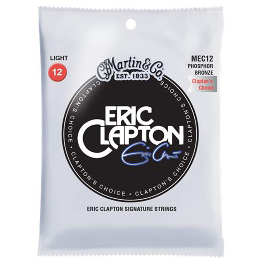 Martin Eric Clapton Phosphor Bronze Light (12-54)