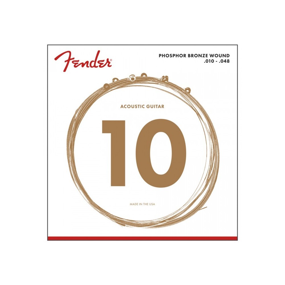 Fender 60XL Phosphor Bronze (10-48)