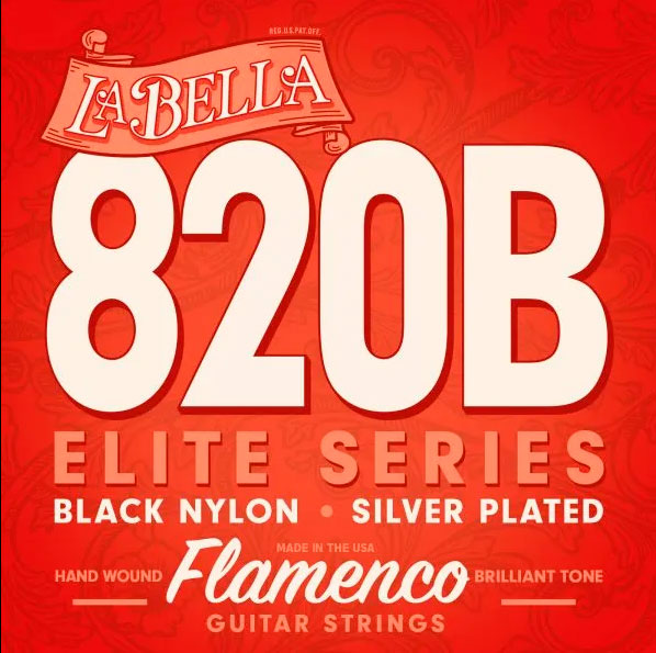 La Bella 820B Flamenco Negra