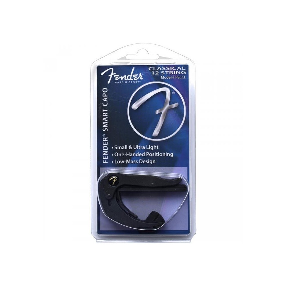 Fender Smart Capo Clasica y 12 cuerdas