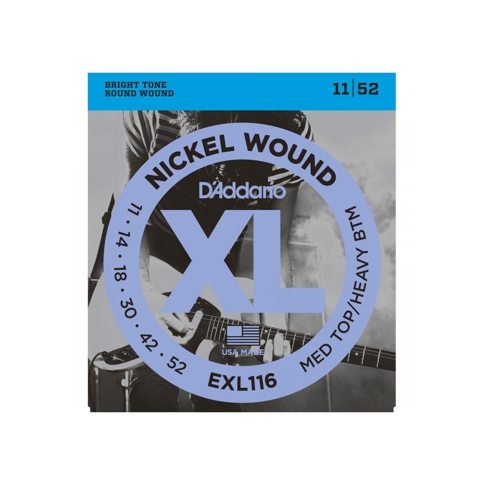 DAddario EXL116 (11-52) XL Nickel Wound