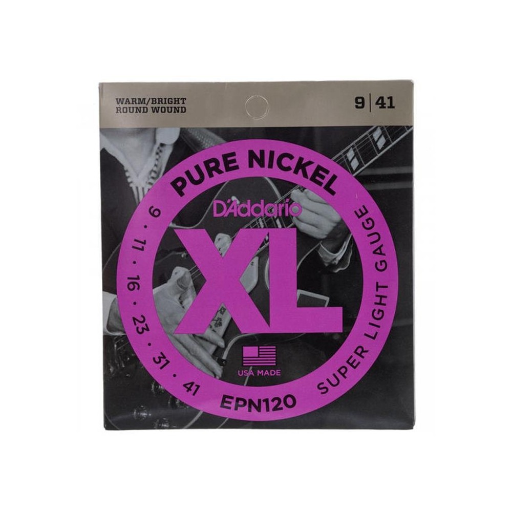 DAddario EPN120 (09-41) XL Pure Nickel Super Light