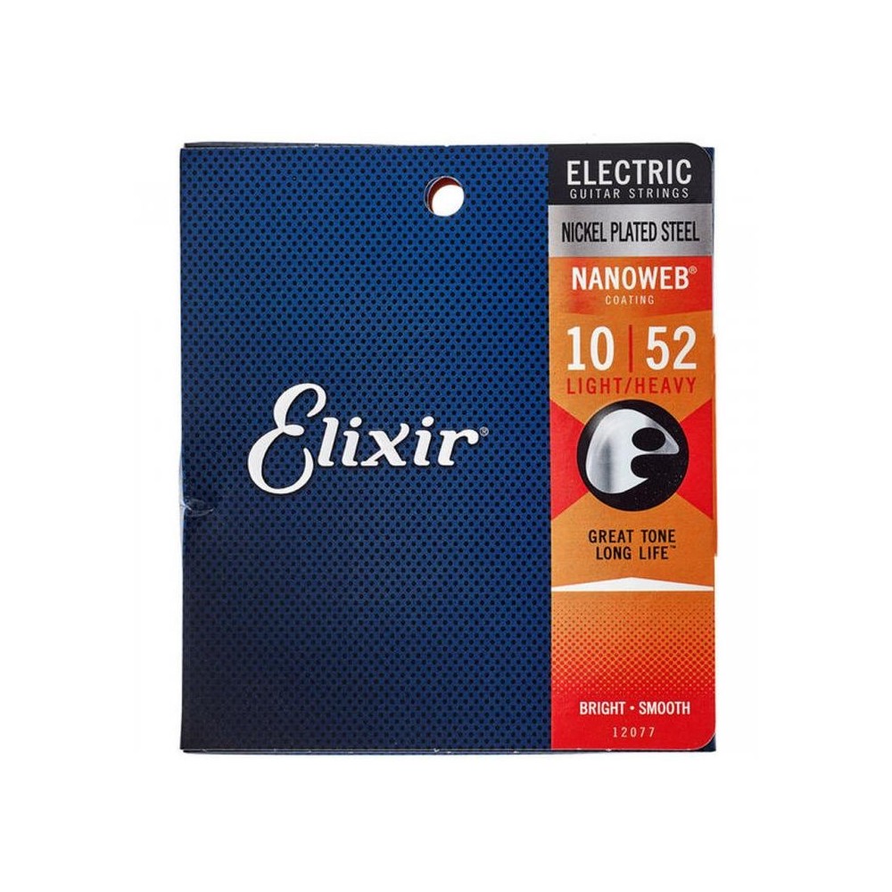 Elixir Nanoweb Light-Heavy Eléctrica (10-52)