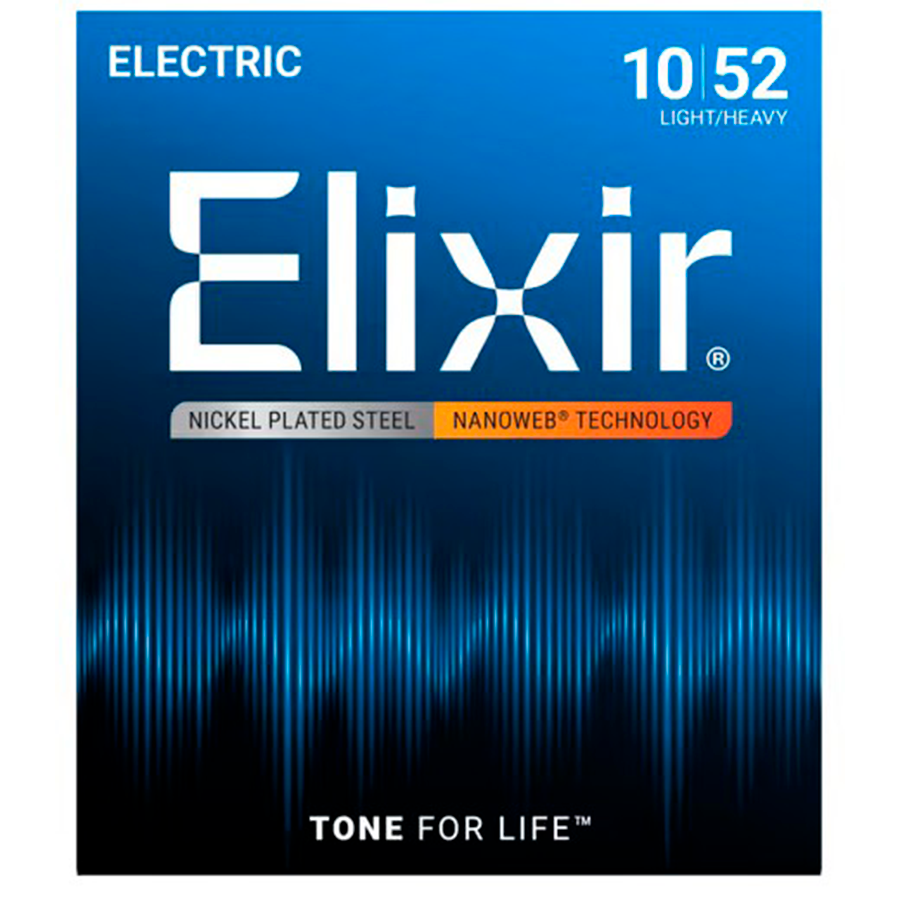 Elixir Nanoweb Light-Heavy Eléctrica (10-52)