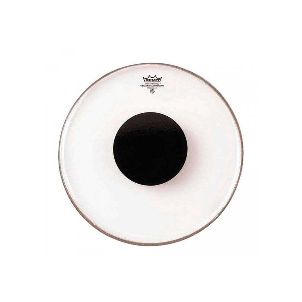 Remo Controlled Sound Clear Black Dot 15 CS-0315-10