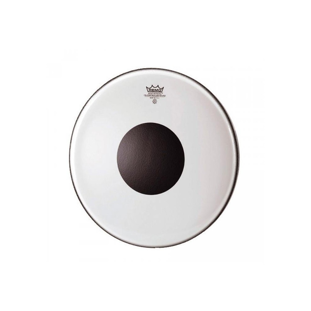 Remo Controlled Sound Clear Black Dot 13 CS-0313-10
