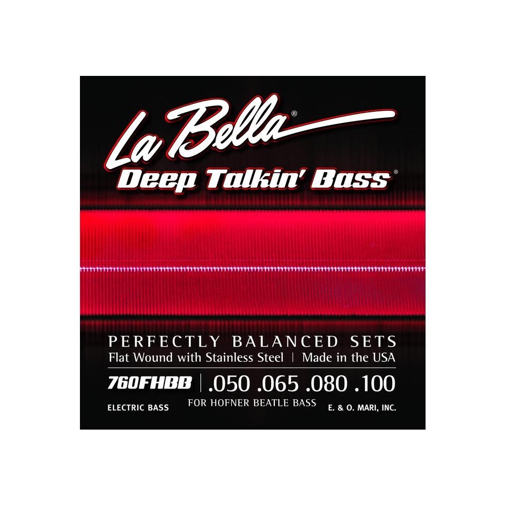 La Bella 760FHBB Hofner Beatle (50-100)
