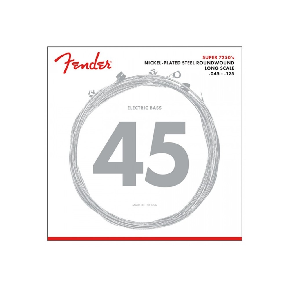 Fender 7250-5M Nickel Plated Steel (45-125) 5 Cuerdas
