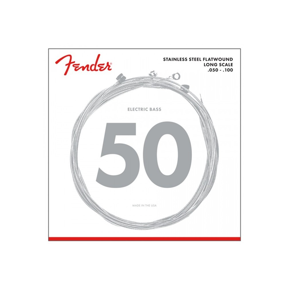 Fender 9050ML Stainless Flatwound (50-100)