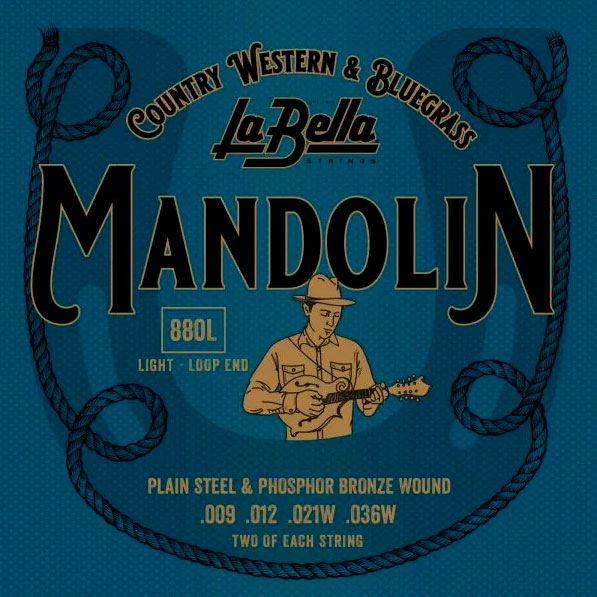 La Bella 880L Juego Cuerdas Mandolina