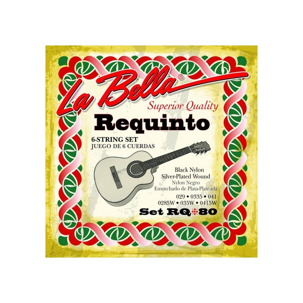 La Bella RQ80 Juego Cuerdas Requinto