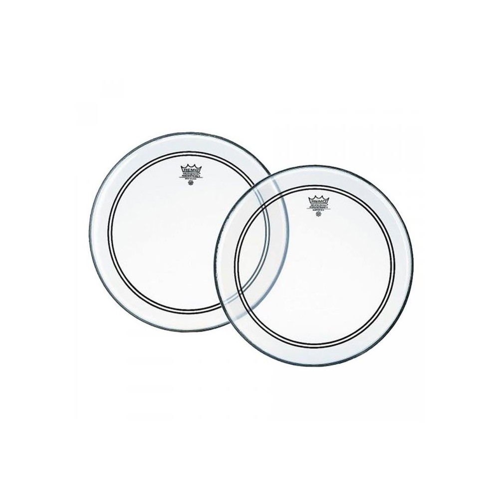 Remo Powerstroke 3 Clear Black Dot Bombo 20 P3-1320-10