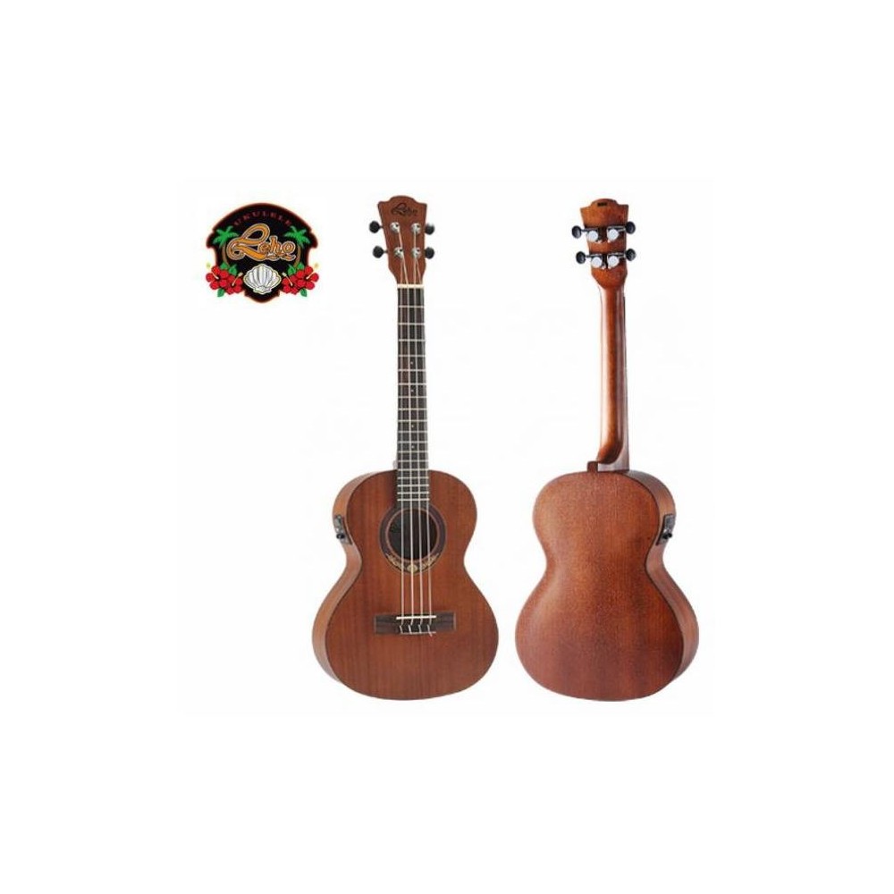 Leho Caoba Tenor LHUT-MM-E Electrificado con funda