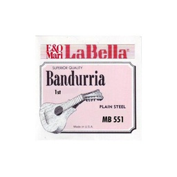 [CUERBNDLAB001] La Bella MB551 1ª (Par) Bandurria