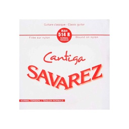 [CUERCLASAV068] Savarez Cantiga Roja 514R 4ª Clásica MT