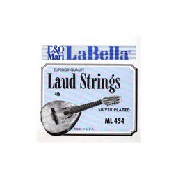 [CUERLAULAB004] La Bella ML454 4ª (Par) Laúd