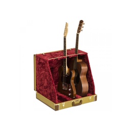 [ESTUELEFEN016] Fender Classic Series Case Stand 3 Guitar Tweed