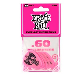 [PUASGUIERN012] Ernie Ball 9179 Everlast Rosa 0,60mm (Pack 12)