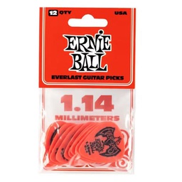 [PUASGUIERN017] Ernie Ball 9194 Everlast Rojo 1,14mm (Pack 12)