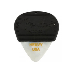[PUASGUIFEN073] Fender Mojo Grip Celluloid White Moto Heavy (Pack 3)