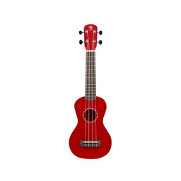 [UKULVARLAL0002] Ukulele LALUU Soprano LA-RD-S Rojo