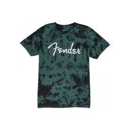 [CAMIVARFEN068] Fender Tie-Dye Logo Camiseta Azul Talla L