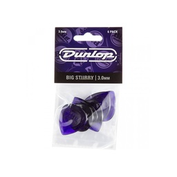 [PUASGUIDUN125] Dunlop Stubby Big Escudo 3,00mm Morada (Pack 6)