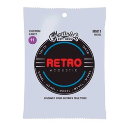 [JUEGACUMAR060] Martin Retro Monel Custom Light 11-52