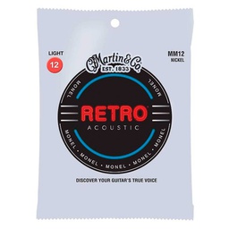 [JUEGACUMAR061] Martin Retro Monel Light 12-54