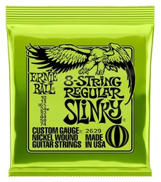 [JUEGELEERN039] Ernie Ball 2629 Regular Slinky Nickel (10-74) 8 Cuerdas