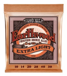 [JUEGACUERN012] Ernie Ball 2150 Earthwood Phosphor Bronze (10-50)