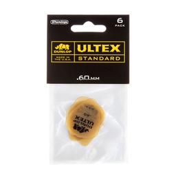 [PUASGUIDUN188] Dunlop Ultex Standard 0,60mm Amarilla (Pack 6)