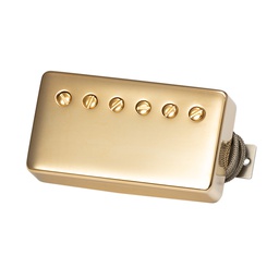 [PASTGUIGIB164] Gibson Custombucker Plus Double Black, Gold Cover, Unpotted, 2C