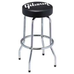 [BANQGUIGIB005] Gibson Premium Playing Stool Logo Banqueta 30 Chrome