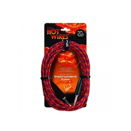 [CABLGUIOSS005] On Stage IC-20BR Cable Trenzado J/J 6m