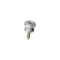 [POMOGUIDUN001] Dunlop 7100 Strat Button Pomo Correa Cromo (Unidad)