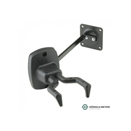 [SOPOGUIKOM049] Soporte Guitarra KM-16245 Pared  Negro con Sistema de Seguridad.