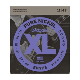 [JUEGELEDAD035] DAddario EPN115 (11-48) XL Pure Nickel Medium