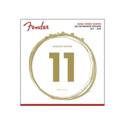 [JUEGACUFEN009] Fender 880CL Dura-Tone 80/20 Coated (11-52)